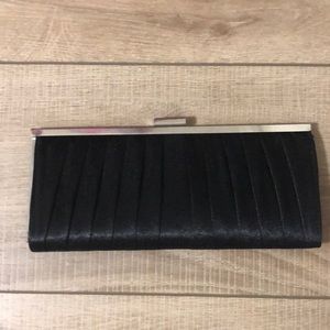 Satin clutch